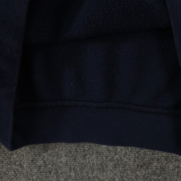 West Virginia Mountaineers Sweatshirt Mens Medium Blue Embroidered Colosseum - Picture 13 of 14